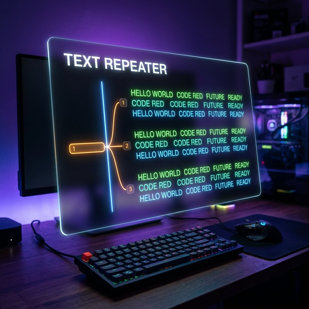 free text repeater